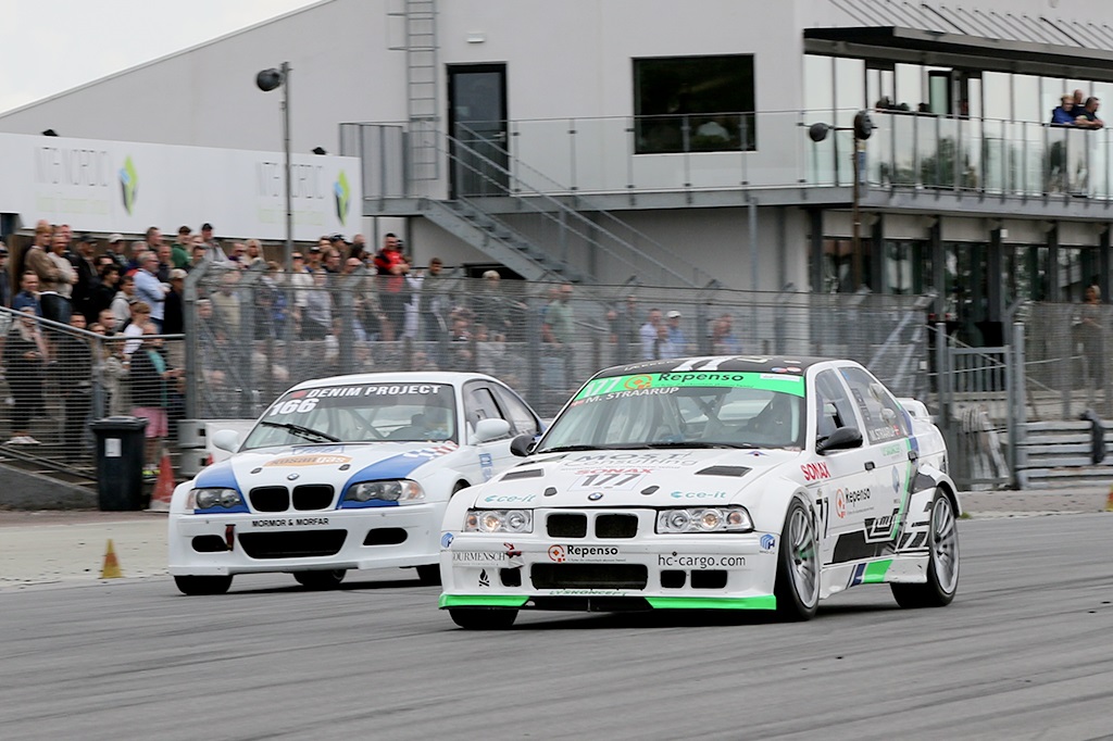 Morten Straarup i BMW E36 M3 3.2
(Foto: Motorsporten.dk)
